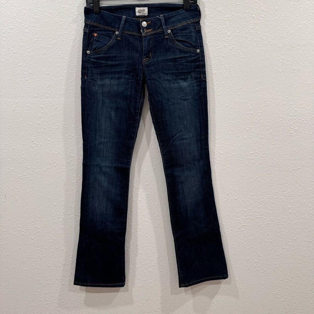 Hudson women mid rise straight‎ leg size 25